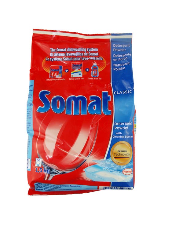 Bột rửa bát somat, Xà phòng bột dùng cho máy rửa bát cao cấp các loại